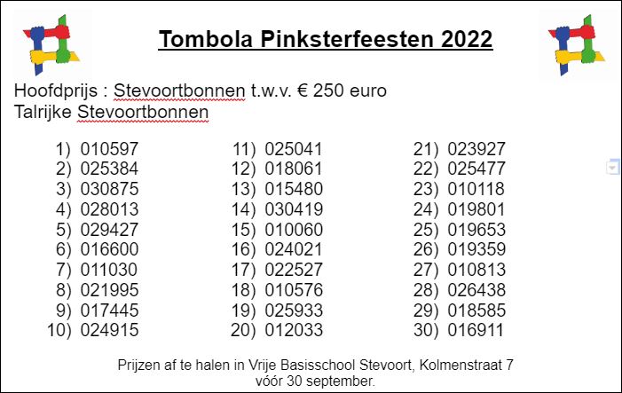 tombola 2022